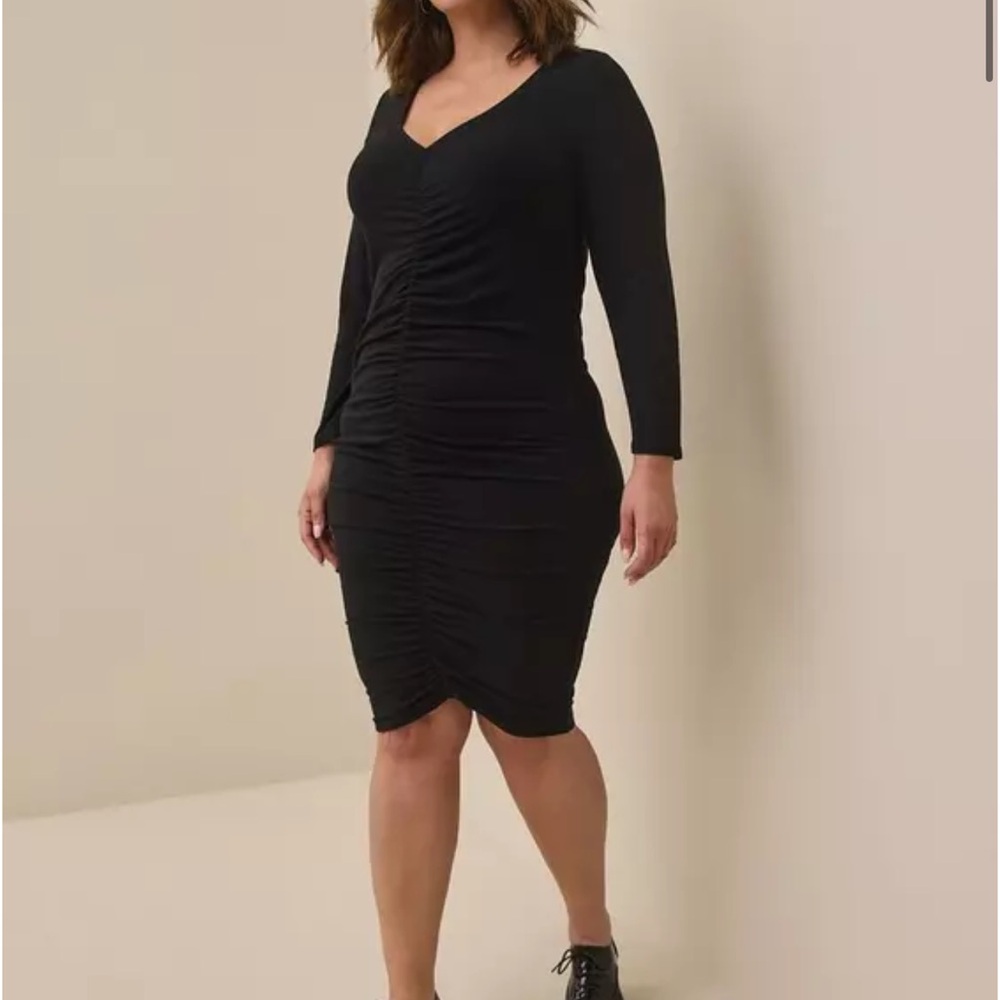 TORRID Mini Jersey Bodycon Dress Black Size 2XL